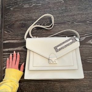 Loeffler Randall White Purse Bag